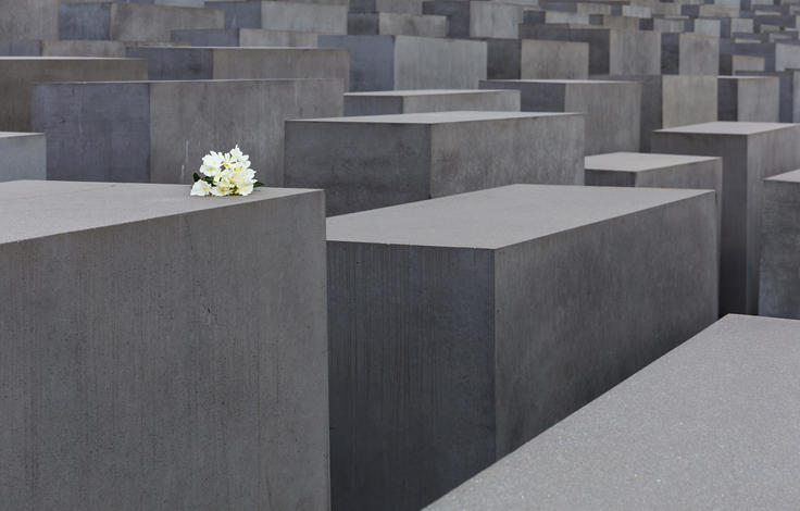 The Holocaust Memorial, Berlin, Germany.
