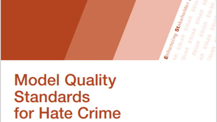 Model Quality Standards for Hate Crime Victim Support | OSCE Office for ...