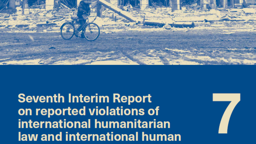 Unreported Seventh Interim Report on reported violations of international ...