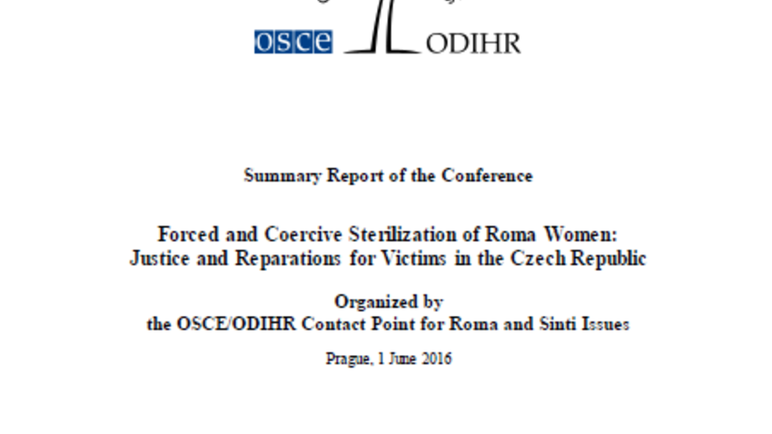 Summary Report of the OSCE/ODIHR Conference on Forced and Coercive ...