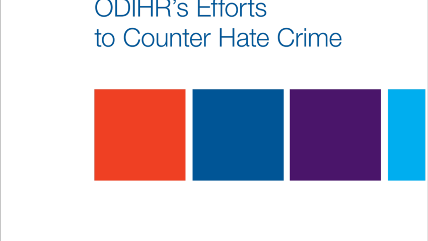 ODIHR’s Efforts to Counter Hate Crime | OSCE Office for Democratic ...