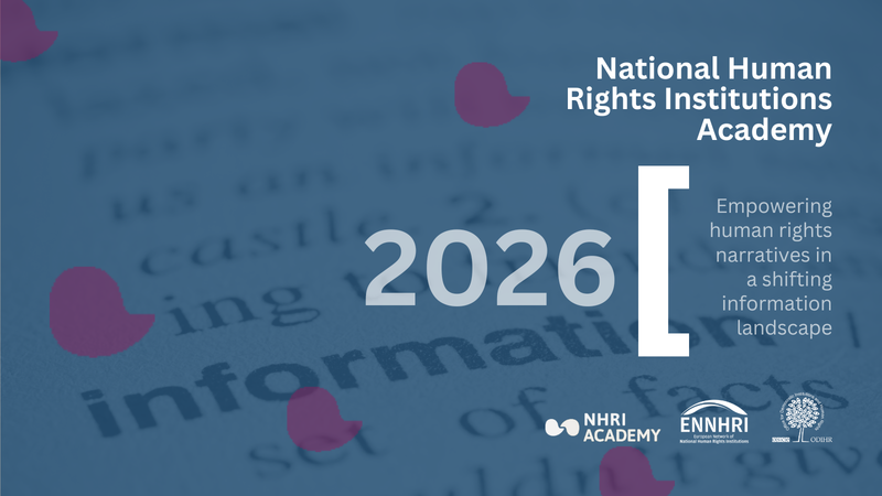 NHRI Academy | OSCE Office for Democratic Institutions and Human Rights