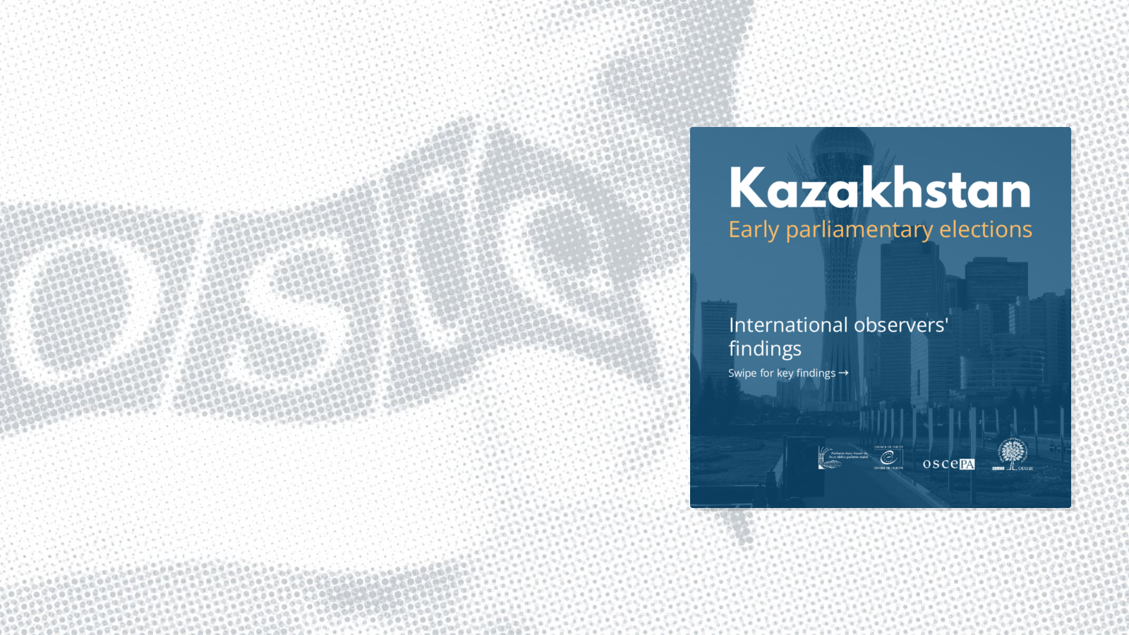 International observers' findings: Early Parliamentary Elections, 23 August 2026 International observers' findings: Early Parliamentary Elections, 23 August 2026