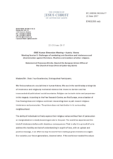 Session 3, Statement by Francesco Di Lillo, Head of the European Union Office 