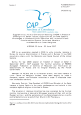 Session 1, Statement by Mr. Thierry Valle