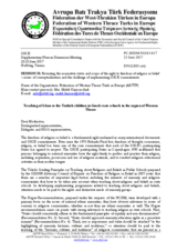 Session 2, Statement