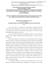 Session 4, Statement by Dr. Mattia F. Ferrero, Co-ordinator 