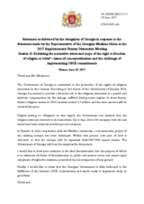 Session 2, Statement