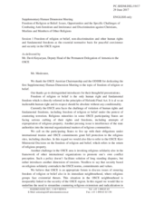 Session 1, Statement by Mr. Davit Knyazyan, Deputy Head of the Permanent Delegation of Armenia to the OSCE