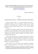 Załącznik do Opinii OBWE/ODIHR dotyczącej Projektu Ustawy o Narodowym Instytucie Wolności – Centrum Rozwoju Społeczeństwa Obywatelskiego (Rzeczpospolita Polska)