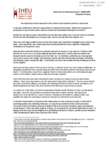 The importance of free expression in the context of anti-extremist actions in central Asia