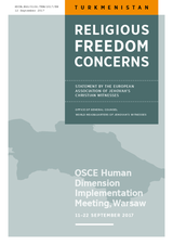 Statement by the European Association of Jehovah's Christian Witnesses - Turkmenistan