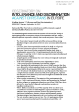 Statement for Working Session 7