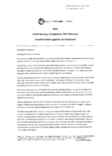 Discrimination against non believers