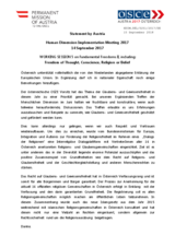 Statement by Austria