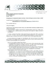 Statement by the Western Thrace Minority University Graduates Association