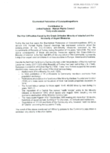 The urgent measures needed for the survival of the Greek-Orthodox Minority of Istanbul