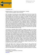 National minorities groups in Tajikistan