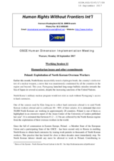 Poland: Exploitation of North Korean Overseas Workers