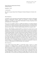 Statement of the Armenian Delegation