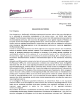 Declaration on Torture