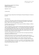 Statement of the Armenian Delegation