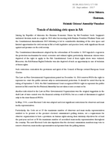 Trends of shrinking civic space in RA