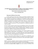 Statement of the Republic of Serbia