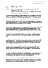 Gender Mainstreaming: is &lsquo;fathering&rsquo; the casualty in the UK&rsquo;s redefinition of this term?