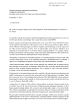 Statement of the Armenian Delegation