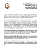Statement by Azerbaijan