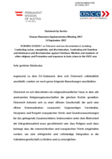 Statement by Austria
