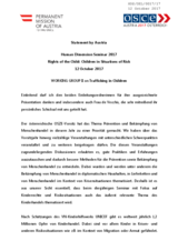 Statement by Austria