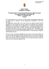 Right of Reply - Hungary