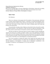 Statement of the Armenian Delegation