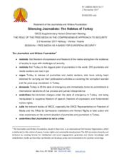 Session 1, Statement