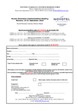 Novotel Warszawa Centrum: 2018 Human Dimension Implementation Meeting