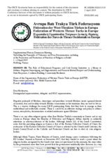 Session 3, Statement