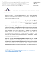 Session 2, Statement by ADF International