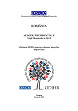România, Alegeri prezidențiale, 10 și 24 Noiembrie 2019: Raport Final