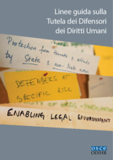 Linee guida sulla Protezione dei Difensori dei Diritti Umani