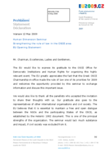 European Union Opening Statement