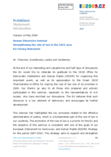 European Union Closing Statement