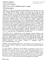 Democratic Institutions