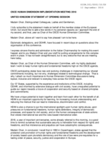 Opening Statement by the United Kingdom