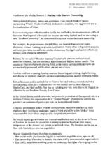 Dealing with Shadow Censorship