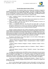 Fair trial and prevention of torture in Ukraine