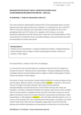 Statement by the Center for Intersectional Justice (CIJ)