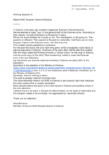 Statement by the Russian School of Estonia