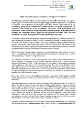 Right-wing radical groups, xenophobia, and aggression in Ukraine